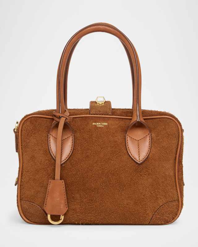Vita Furry Suede Shoulder Bag